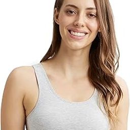 jockey 1582 Women's Super Combed Cotton Elastane Stretch Slip On Crop Top with Stay Fresh Treatment-picture-2