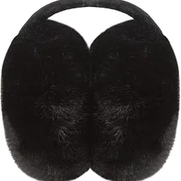 befall Ear Muffs for Winter Women Girls Faux Fur Fuzzy Earmuffs Foldable Ear Warmer Fleece Lining Ear Covers Headband Style, Ideal for Running, Cycling & Biking-picture-51