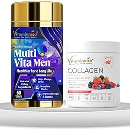 Vitaminnica Multi Vita Men + Collagen Mix Berry Combo: Joint and Skin Health for Men-picture-15