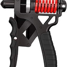 Hand Grip Strengthener Portable Nonskid Forearm Exerciser Adjustable 5-165kg Black Sporting Goods Fitness, Running & Yoga Fitness Equipment & Gear Hand Grippers-picture-12