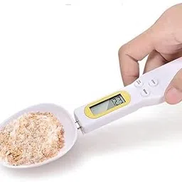 Drumstone 𝟏𝟓 𝐘𝐄𝐀𝐑 𝐖𝐀𝐑𝐑𝐀𝐍𝐓𝐘 Electronic Kitchen Digital Measuring Spoon Scales - Accurate Teaspoon Scale Weighing in Grams and Oz - LCD Display, Gift for Bakers and Cooks (500g/0.1g,White)-image-57