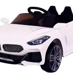 SRECAP Fiesta Z4 Kids Battery Operated Ride on Car for Kids with|Suitable for 2-7 Years| 12V Battery| Twin Motors| Swing Function| White-picture-25