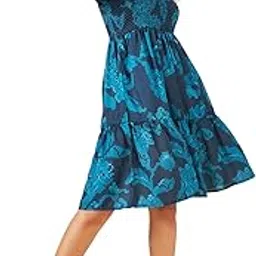 akkriti by pantaloons Women's Fit and Flare Polyester Classic Below The Knee Dress-picture-46