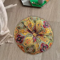 bnf bnf® Floor Cushion Round Comfortable Futon Cushion Bohemian Decorative Tatami Pad Gold |Home & Garden | Yard, Garden & Outdoor Living | Patio & Garden Furniture | Cushions & Pads-picture-45