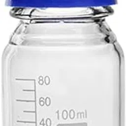 Laboratory Reagent Bottle with Screw Cap, 100ml, Single Pack-image-25