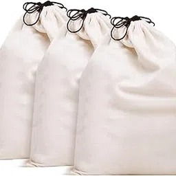 star quick links (18 x 22 Inch) Set of 3 Roto Cotton Breathable Dust-Proof Drawstring Storage Pouch Bag-picture-32