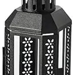 Lantern for tealight, in/Outdoor, black22 cm ,Metal-picture-24
