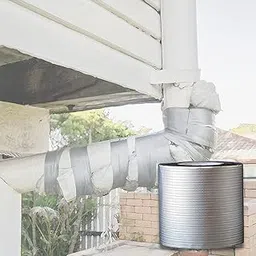 Ostin Leakage Repair Waterproof Tape for Pipe, Aluminum Foil Tape, Self Adhesive Waterproof Repair Tape for Pipe Surface Crack-image-0