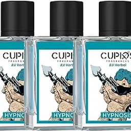 AV Herbal International Cupids Hypnosis Eau de Parfum | Unisex Fragrance for Men and Women | Long-Lasting Perfume | Modern Glass Bottle | Ideal for Special Occasions and Gifting (Pack of 3) image 1