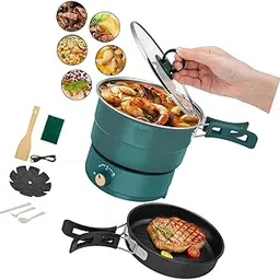 Mini Hot Pot Anti Scalding Ramen Noodle Cooker for Cooking Steaks Breakfast1 Soup Pot Cookers & Steamers Small Kitchen Appliances | Kitchen, Dining & Bar-picture-11