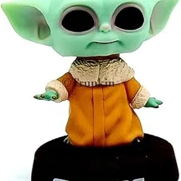 Trunkin Baby Yoda Star Wars Mandalorian Model 4 Bobblehead Action Figure Bobble Head Toy Car Mount-picture-45