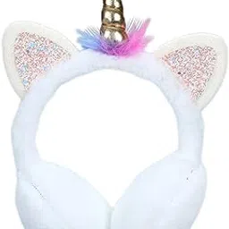 LR Decor E-Shop Adult Kid Winter Women Girl Faux Fur Earmuff Ear Warmer Plush White-picture-43