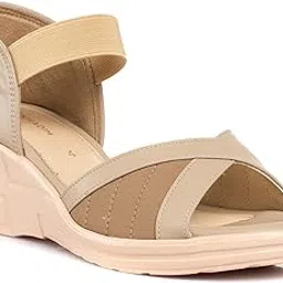 khadim's Wedge Heel D'orsay Sandal for Women-picture-32