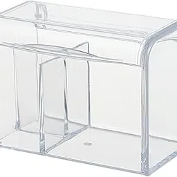 CALANDIS™ Cotton Swab Storage Box Cosmetics Pad Storage Box for Nail Polishes Bathroom | Makeup Bags & Cases | Makeup-picture-47
