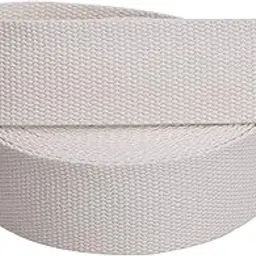 abb ropes & niwars 50 Meter Twill Tape for Versatile Crafting and Sewing Projects and Flexible Cotton Ribbon,Webbing Tape Herringbone Bias Tape for Sewing DIY Craft image 1