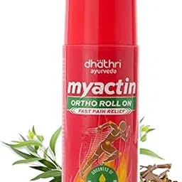 Dhathri Ayurveda Myactin Ortho Roll On for Pain Relief, Pain Relief Roll on for Muscle & Joint pain, Made with the ingredients of Mahanarayana Thailam 75 g-image-68