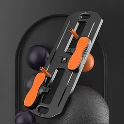 Merishopp Multifunctional Abdominal Board Pilates Board for Home Chest Muscle Exercise Black with Rope-image-18