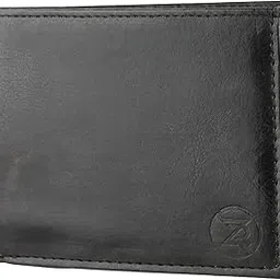 Faux Leather Men wallet(BLACK 101)-image-2