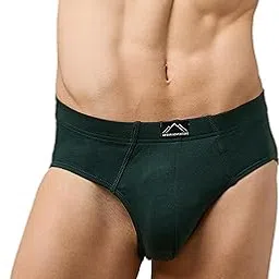 urban adventure Anti Bacterial Premium Cotton Spandex Briefs Underwear for Men with No Marks Waistband - Moisture Wicking and StayFresh Treatment (Pack of 1)-picture-51