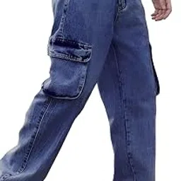ben martin Men's Cargo || Men Cargo Pants || Men Cargo Pants Denim || Loose Pant for Men || Cargos for Men-picture-14