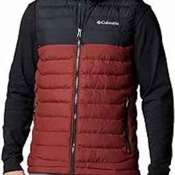 Men Polyester Standard Length Omni-Heat Reflective Powder Lite II Hiking and Trekking Vest Jacket-image-2