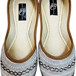 rahika collection Women’s Ethnic Jutti | Traditional Handmade Footwear for Women & Girls | Casual Flats Jutti-picture-19