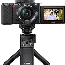 Sony Zv-E10L Vlogging Kit with 16-50Mm Power Zoom Lens, USB Wireless Microphone(Ecm-W2Bt), Lavalier Microphone(Ecm-Lv1), Bluetooth Grip(Gp-Vpt2Bt), Battery Charger (Bc-Trw), Rechargeable Battery(7)-picture-31