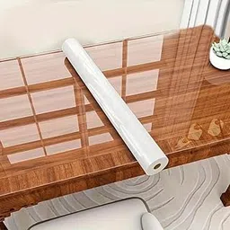 HAPPYMATES Table Top Film Anti-Scratch,Heat Resistance for Dinning Table Countertop Self Adhesive Tablecloth Vinyl Sticker (24 X 120 Inch)-picture-22