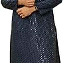 manyavar Men's Art Silk Embroidery Mirror Work Kurta Set (2pcs)-picture-26