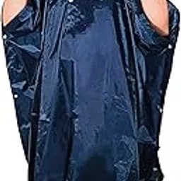 prokick Polyester PVC Coating Rain Poncho for Men and Women|Unisex Outdoor Rain Poncho|Hooded Rain Poncho with Cover for Trekking/Travelling|Free Size, Multi Use & Waterproof|One Size Fits Most-picture-14