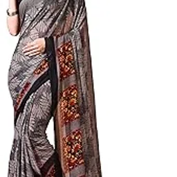 leelavati Printed designer Bollywood Georgette Saree with Unstitched Blouse Piece-picture-39