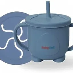 Babylief Silicone Snack Cup (Powder Blue)-picture-20