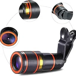Drumstone 12X Wide Angle HD Telescope Lens with Blur Background and Universal Clip Holder for All Latest Android Smartphones_M75-image-31