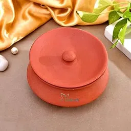 onlinch Organic Clay Dahi Handi | Clay Handi | MItti Handi | Curd Pot Medium Size | Pot with Lid_10-picture-25