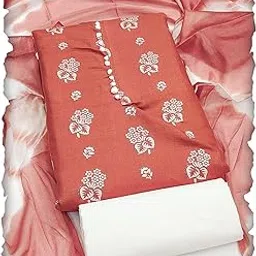 Women's Unstitched Digital Floral Printed Salwar Suit Material with Dupatta-picture-13