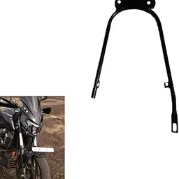 Vagary Front Number Plate Holder Clamp for Bajaj Dominar 250 400 (Black)-image-0