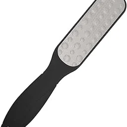 Dual Sided Foot File Callus Remover Stainless Steel Professional Foot File Pedicure Tool with Dead Skin Remover Scrubber,Non-Slip for Home Use.-image-4