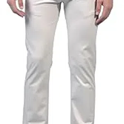 crimsoune club Men's Beige Straight Trousers-picture-23