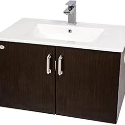 Dazzle Kitchen Modular Bwr Plywood Vanity Washbasin Cabinet(Wenge Wallnut)-picture-23