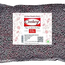 COOKEY BLACK MUSTARD SEEDS (Rai) | Indian Spices Aroma & Flavour | 500g-image-45