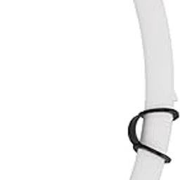 Ubersweet® Dry Snorkel, Comfortable Easy Breath Diving Snorkel Tube for Adult Youth, Food Grade Silicone Mouthpiece Snorkeling Gear for Snorkeling, Scuba Diving, Freediving, Swimming (White)-image-20