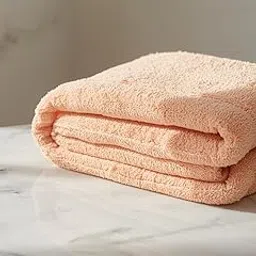 100% Cotton Towels for Bath | Towels for Bath Large Jumbo Size Bath Towel - Soft & Absorbent | 400 GSM | 1 Piece Bath Towel for Men/Women | 66 cms x 136 cms (Light Coral)-image-19