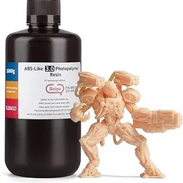 ELEGOO ABS-Like 3D Printer Resin 3.0, 405nm UV-Curing Photopolymer Resin for Mars Saturn Jupiter MSLA DLP LCD 3D Printing with Strength and Toughness, High Precision, Low Viscosity, Beige 1000g-image-23