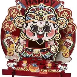 ARTISOUL® Flocking Chinese Immortal Figure Tabletop Sign Traditional Versatile 32X32Cm | Home & Garden | Home D?©Cor | Figurines-picture-66