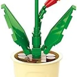 SKY LINE OCEAN || Bonsai Flower Series || Virgo Canna Building Block Set || 59 Pcs || Compatible with Major Brick Brands || (6 Months Manufacturing Warranty)-picture-23