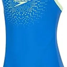 Speedo Girl's Endurance 10 Heritage Logo Thinstrap Muscleback One Piece V-Cut Swimsuit-picture-17