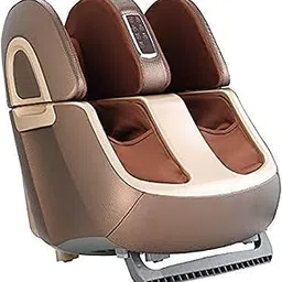 TENS foot Calf, thigh & knee roller foot massager machine with far infrared heating reduces muscle tension, fatigue, and pain relief, One year Warranty. (Brown), Calf & Knee Massager Machine with Air Compression Kneading & Rolling, Pain Relief Massage for Leg, Mild Heat, 3 Pressure Intensity, 3 Massage modes, Home Usage-picture-20
