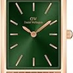 daniel wellington Women Analogue Rectangular Green Dial Watch- DW00100704K-picture-19