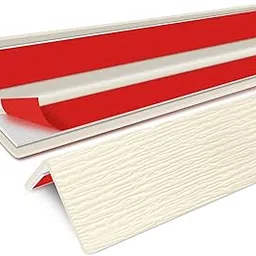 SNOWIE SOFT® 47.2 inch Corner Protector Strip Self Adhesive L-Shaped Wall Edge Guard, Thicken Foam Baby Safety Corner Protector, Cut-to-Fit, Peel-and-Stick PVC Corner Trim for Table, Drawer, Cabinet-image-45