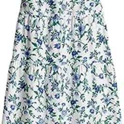 moomaya Women’s Rayon Maxi Skirt with Pockets | Flowy Tiered Boho Skirt | Elastic Waist Resort Wear | Summer & Travel Outfit-picture-58